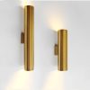 modern up and down LED wall light aluminum indoor sconce home lighting decor
